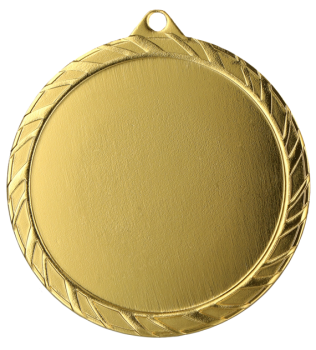 Medal stalowy grawerowany laserem- RMI