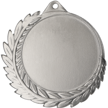 Medal metalowy z grawerowaniem na laminacie
