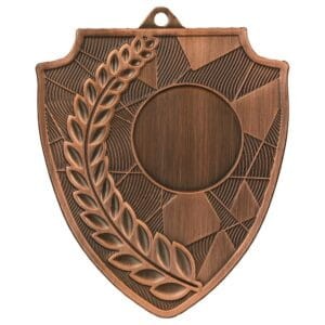 Medal brąz - tarcza z miejscem na emblemat 25mm - medal stalowy