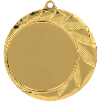 Medal metalowy z grawerowaniem na laminacie