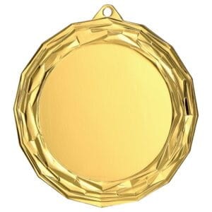 Medal złoty ogólny z miejscem na emblemat 50 mm stalowy