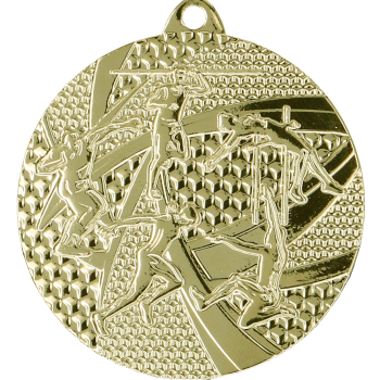 Medal złoty Lekkoatletyka- medal stalowy