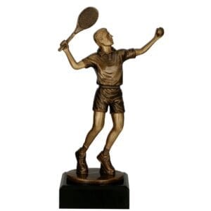 Figurka odlewana - tenis ziemny m.