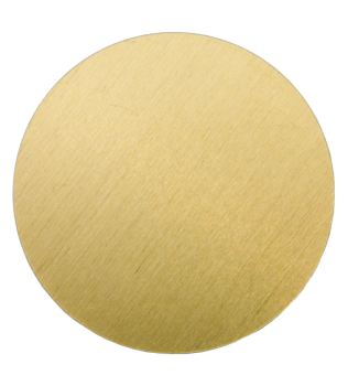 Krążek pod sublimację F.25 - blacha Subligraw - złota