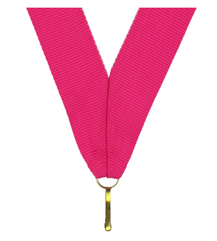 Wstążka 22 mm - różowa