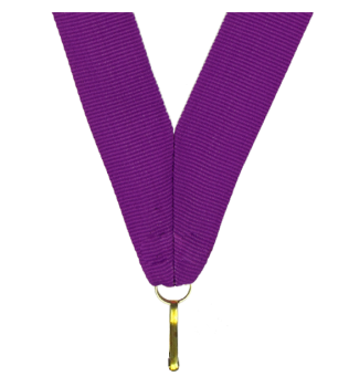 Wstążka 22 mm - purpurowa