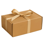 PREZENT Pudełko Prezentowe na Szklaną Statuetkę z Elegancką Wstążką