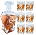 Prezent na Urodziny Karafka do Whisky z Grawerem - Niepowtarzalny Upominek1.webp