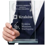 Podziękowanie Nagroda Grawerowana Statuetka Szklana z Twoją Personalizacją CUP24