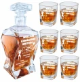 Prezent na Wieczór Kawalerski Karafka i Szklanki z Grawerem do Whisky 7.webp