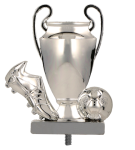 Ogólna Figurka Statuetka plastikowa srebrna