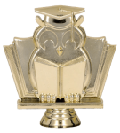 Szkolnictwo Figurka Statuetka plastikowa - sowa