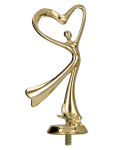 Taniec Figurka Statuetka plastikowa