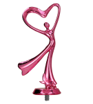 Taniec Figurka Statuetka plastikowa