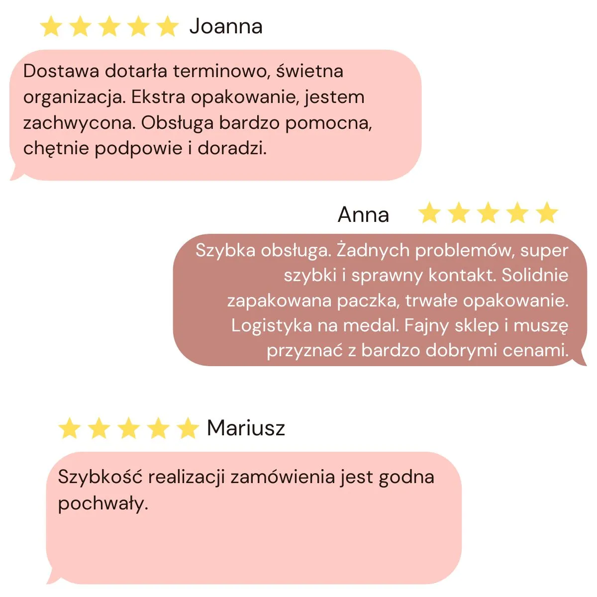 Opinie klientów o sklepie