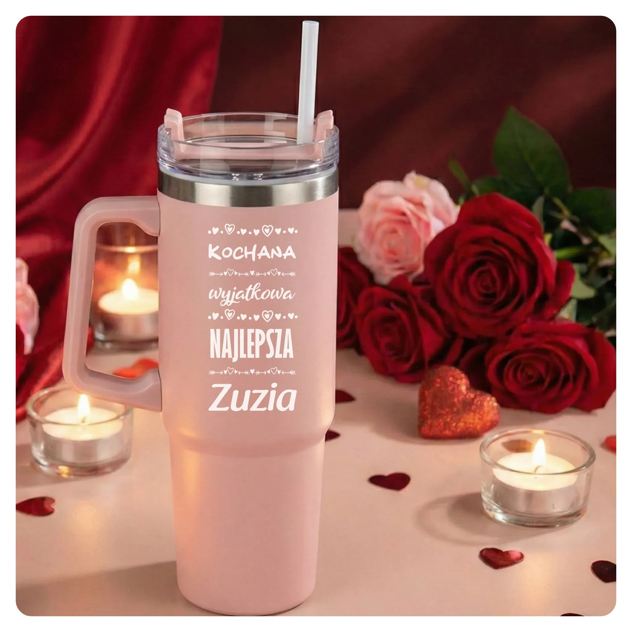 Kubek termiczny prezent z grawerem Walentynki (3)